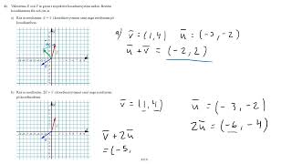 Exempelprov trigonometri och vektorer matematik 1 [upl. by Curt]