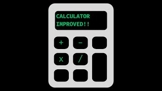 Improving our basic calculator  Learn Python [upl. by Ylehsa]