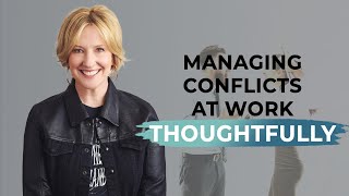 Managing conflicts at work Working tips from Brené Brown on handling them thoughtfully [upl. by Ranjiv]