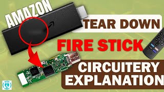 Amazon firestick tear down and circuitry explanation shiva electronics smart amazon firestick [upl. by Juana]