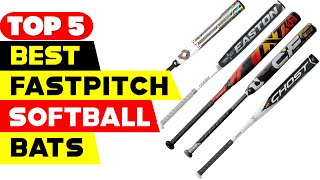 Top 5 Best Fastpitch Softball Bats Reviews of 2024 [upl. by Anirehtak]