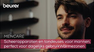 Scheerapparaten en tondeuses voor mannen voor elke toepassing  Beurer MenCare [upl. by Eri945]