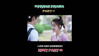 Part1Korean Drama Love Story Hindiexplaind movieracap [upl. by Esylla]