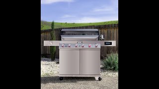 Monument Denali 605 Pro Smart Stainless Gas Grills to Ignite Your Summer BBQ Spirit [upl. by Htebyram930]