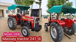 Massey Ferguson tractor 241 Second hand tractor 241 diold model tractor 241 dimodel 2008 [upl. by Feer49]