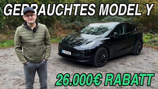 Tesla Model Y gebraucht für 26000€ weniger gekauft Was ist faul [upl. by Dloraj]