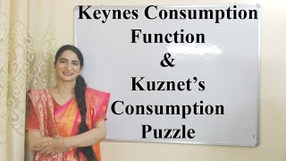 Keynes Consumption Function amp Kuznet’s Consumption Puzzle [upl. by Milli]