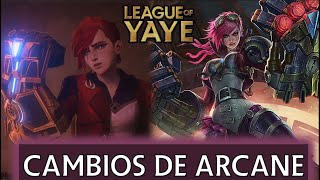 ¿Qué cambios hizo Arcane en el Lore EXPLICADOS 1 Universo LoL Explicado [upl. by Morgana]