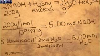 Mass to Mass Conversions Theoretical Stoichiometry [upl. by Alba]