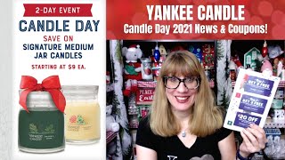 YANKEE CANDLE Candle Day 2021 News amp Coupons [upl. by Galloway]