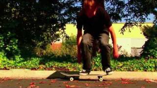 HOW TO OLLIE SLOW MOTION THE EASIEST WAY TUTORIAL [upl. by Han]