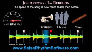 Joe Arroyo  La Rebelion Salsa Rhythm amp Timing HD [upl. by Sibby]