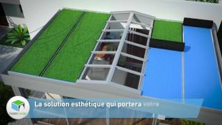 Veranda EQUINOX dEspace Lounge  La solution Agrandissement Maison [upl. by Hoffmann]