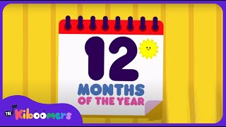 12 Months of the Year  THE KIBOOMRS Preschool Songs for Circle Time  Learning Song [upl. by Mable]