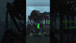 Well this could be useful 😂 Mirelurk Queen vs Sentry bot fallout4 fallout shorts [upl. by Bouton]