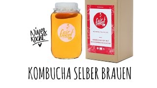 Nives kocht  Kombucha selber brauen [upl. by Ashely]