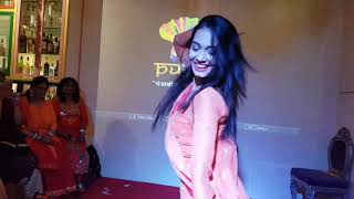 DIVYA AGARWAL  DANCE  PRE KARWACHAUTH [upl. by Butterfield]