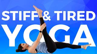 20 minute Yoga Stretch for Stiff Hips amp Tired Legs [upl. by Maxma849]