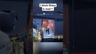 I think Midas is mad fortnite fortnitememes gaming memes funny foryou [upl. by Merce]