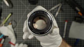 Yashica 45mm f14 Lens Mount Conversion [upl. by Ojillib831]