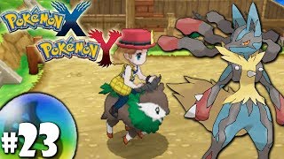 Pokemon X and Y Dual Gameplay Walkthrough Mega Stone Showdown PART 23 Nintendo 3DS Episode [upl. by Oicnedurp]