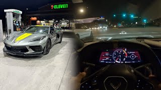 Corvette C8R POV Night Drive [upl. by Worthy]