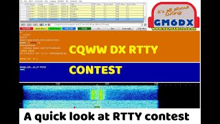 CQWW DX RTTY Contest  2021 [upl. by Enyahc]