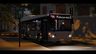 Réseau Seine Sud Est Irisbus Citelis Hybride  Ligne 134 [upl. by Asor]