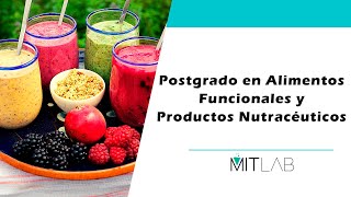 Postgrado en novel foods alimentos funcionales y productos nutracéuticos [upl. by Orapma]