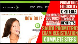 SAUDI PROMETRIC EXAM REGISTRATION ONLINECOMPLETE STEPS ARE SIMPLIFIED WHAT IS ELIGIBILITY ID [upl. by Guthrie]