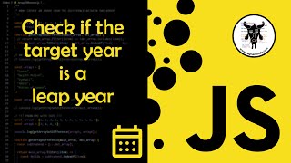 Is a Year a Leap Year Gregorian Calendar amp JavaScript [upl. by Alliber228]