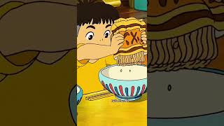 ✨PONYO amp SOSUKE eat ramen 🍜 アニメ anime animeedit animelover ghibli  virall hayaomiyazaki [upl. by Llechtim416]