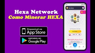 Como Minerar HEXA Network Tokens Através do Celular [upl. by Okiam]