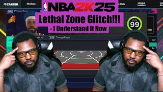 NBA 2k25  LethalHot Zones Art of Shooting Glitch I Understand It Now   Now Patched 112420 [upl. by Nilekcaj93]