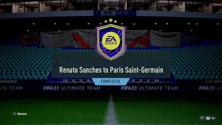 Renato Sanches to Paris SaintGermain SBC FIFA 23 [upl. by Tannen]