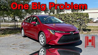 2024 Toyota Corolla le has One Big Problem All Specs ampTest Drive [upl. by Lleihsad]