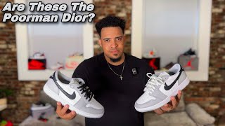 The Jordan 1 Low Barons Looks Like The Dior [upl. by Michon]