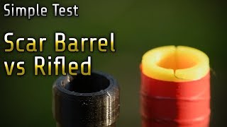 Simple Test Scar vs Rifled Barrel [upl. by Rozina]