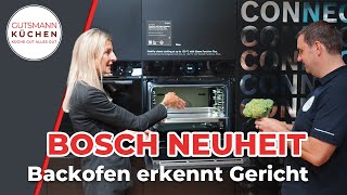 Neuer Bosch Backofen Gerichtserkennung Dampfunterstützung und smarte Features im Test [upl. by Kano]