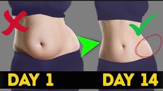 14 days belly fat challenge  fat loss workout at home [upl. by Ynned]