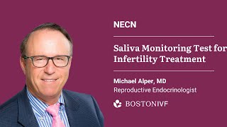 Saliva Monitoring Test for Infertility Treatments Explained by Dr Michael Alper  NECN [upl. by Tihor]