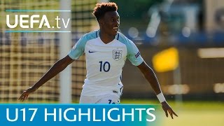 England v Turkey  Under17 highlights [upl. by Drue506]