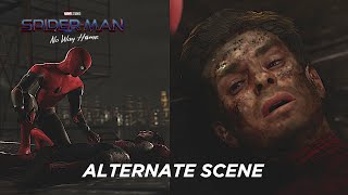 Spiderman No Way Home Alternate Scene  Tom and Andrew Need Help [upl. by Nimesh483]