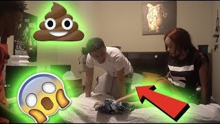 I P00PED MYSELF IN MY SLEEP PRANK ON GIRLFRIEND  HALI  FT DEE [upl. by Shinberg]