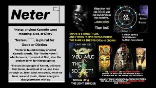 Who Is God Neter God amp Creation NeteruExposed [upl. by Htebazile]