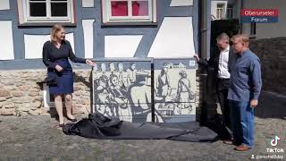 Stromkasten am Marktplatz in Oberursel zum Gedenken an dem 80 Jahrestag der letzten Deportation [upl. by Alisen251]