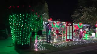 Winterhaven Festival of Lights in Tucson AZ  Christmas Lights Walking Tour [upl. by Sheffy898]