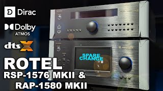 Rotel Home Theater Processors RSP1576 MKII amp RAP1580 MKII [upl. by Hanforrd]