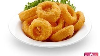 طريقة عمل حلقات البصل المقرمشة اللذيذة How To Make Onion Rings [upl. by Tremann]