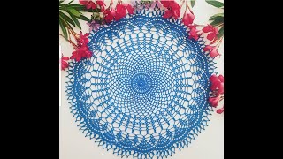 Красивые ажурные салфетки крючком и схемы Часть моих работ Napperons crochet Napkins crochet [upl. by Ramad]